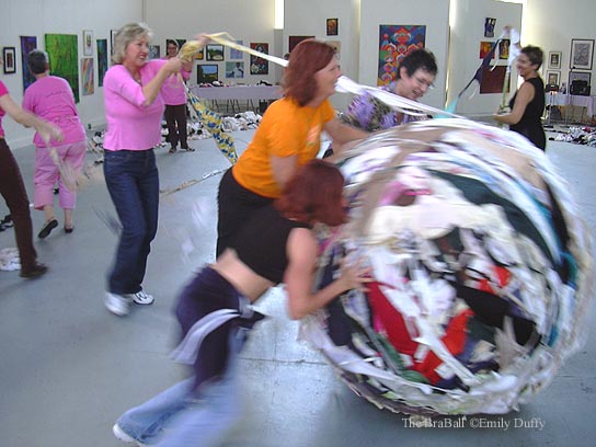 Rolling at BraBall Roll-On