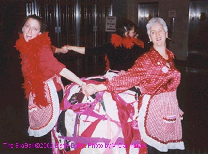 Hostesses in costume