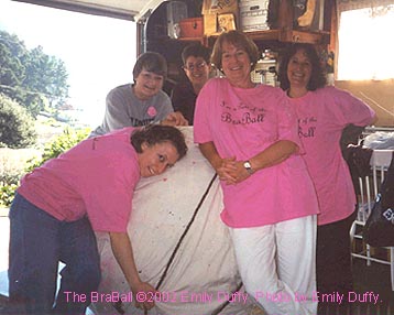 BraBall helpers wrap the ball