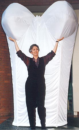 Emily Duffy with Mammolith, 1995